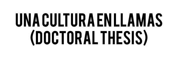 una cultura en llamas dt